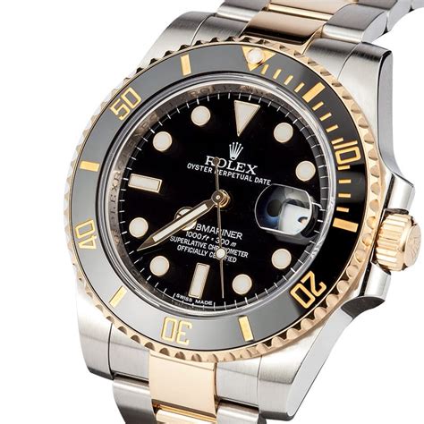 rolex submariner gold and steel